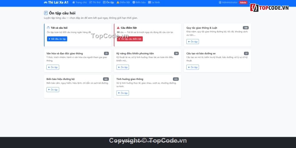 thi thử bằng lái xe hạng a1,thi bằng lái xe,a1,bằng lái xe,thi thử